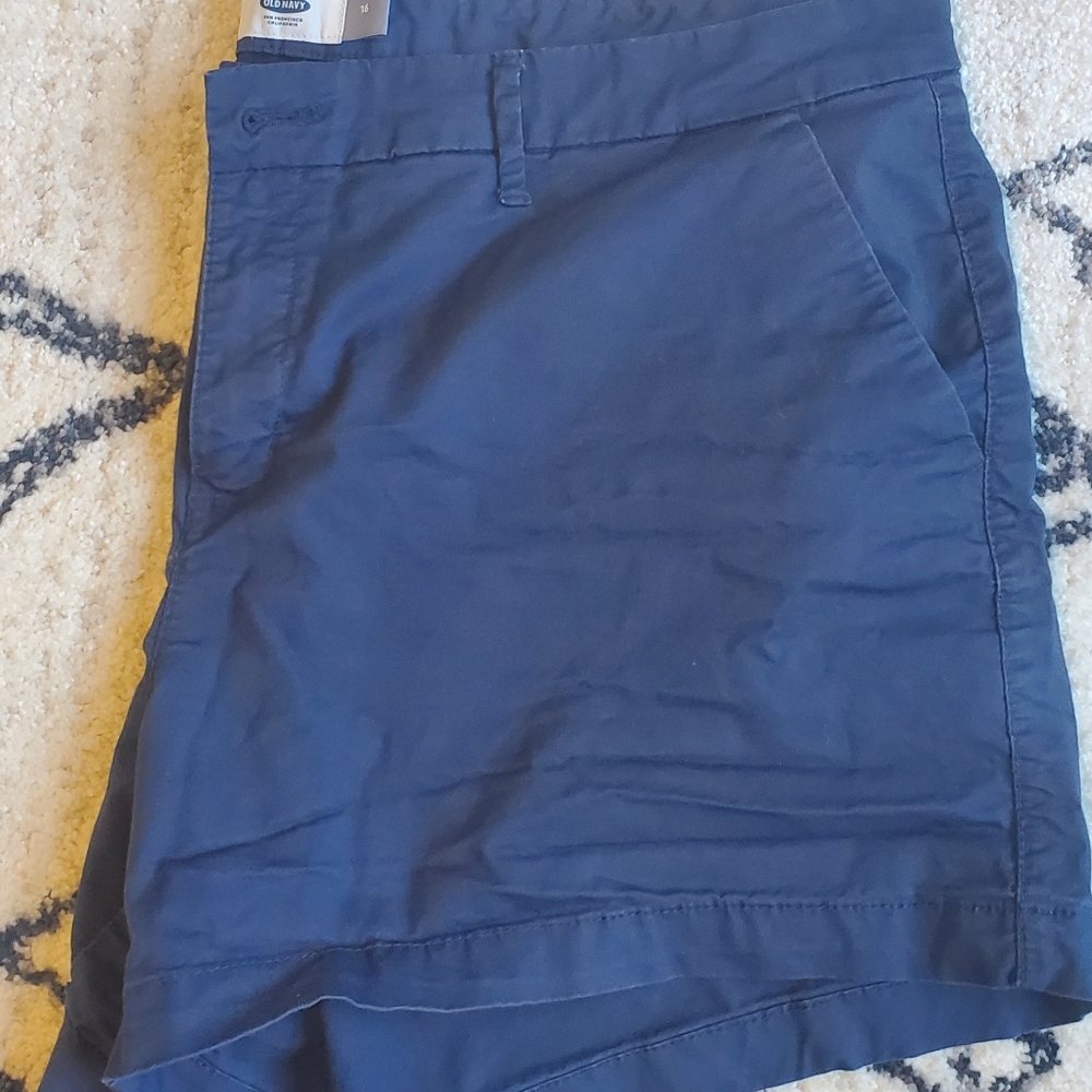 Navy blue shorts, Old Navy, 16